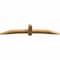 Ekena Millwork Bellingham Rough Sawn Timber Gable Bracket, Western Red Cedar, 96"W x 20"H x 4"D x 6"F, 5/12 Pitch GBW096X20X0406BEL00RWR - alternate 4